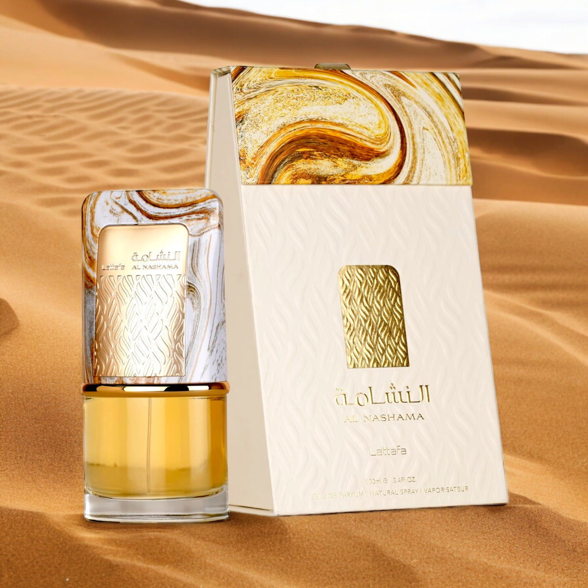 Al Nashama by Lattafa Eau de Parfum Unisex 3.4 Oz.