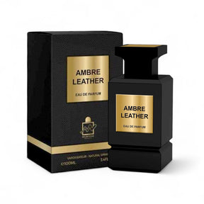 Ambre Leather by Milestone Perfumes Eau de Parfum for Men 3.4 oz