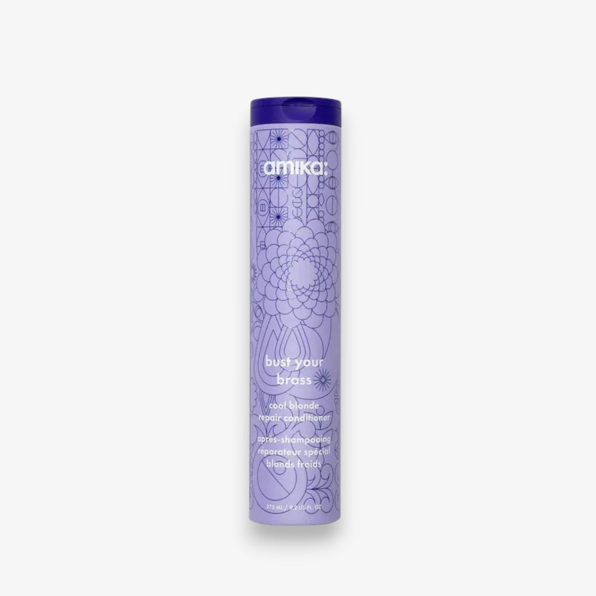 Amika Bust Your Brass Blonde Purple Conditioner 275ml