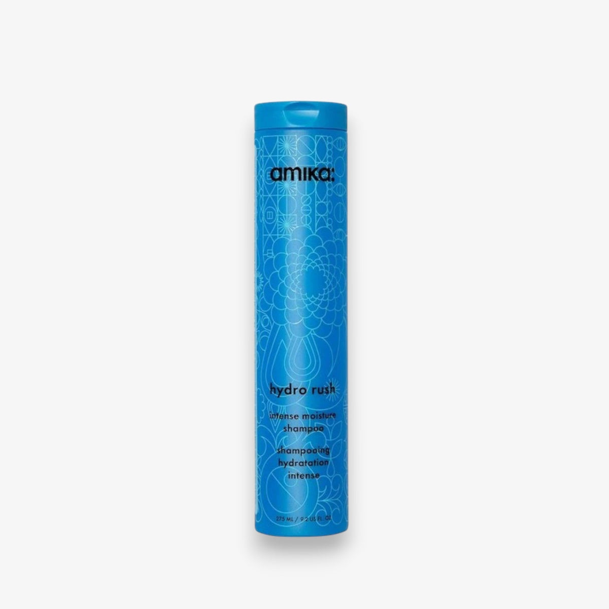 Amika Hydro Rush Intense Moisture Shampoo with Hyaluronic Acid 275ml