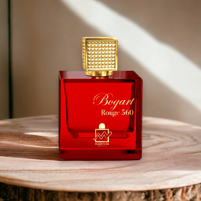 Bogart Rouge 560 by Milestone Perfumes Eau de Parfum for Women 3.4 oz
