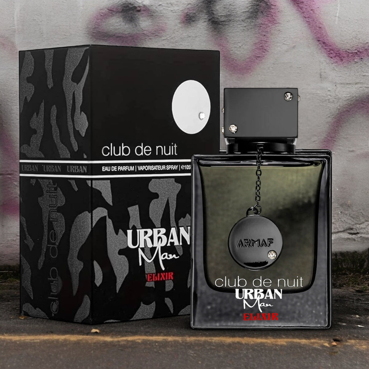 Club De Nuit Urban Man Elixir By Armaf Eau de Parfum 3.6 Oz Men