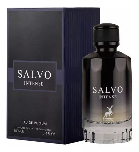 Salvo Intense By Maison Alhambra Eau de Parfum 3.4Oz. for men