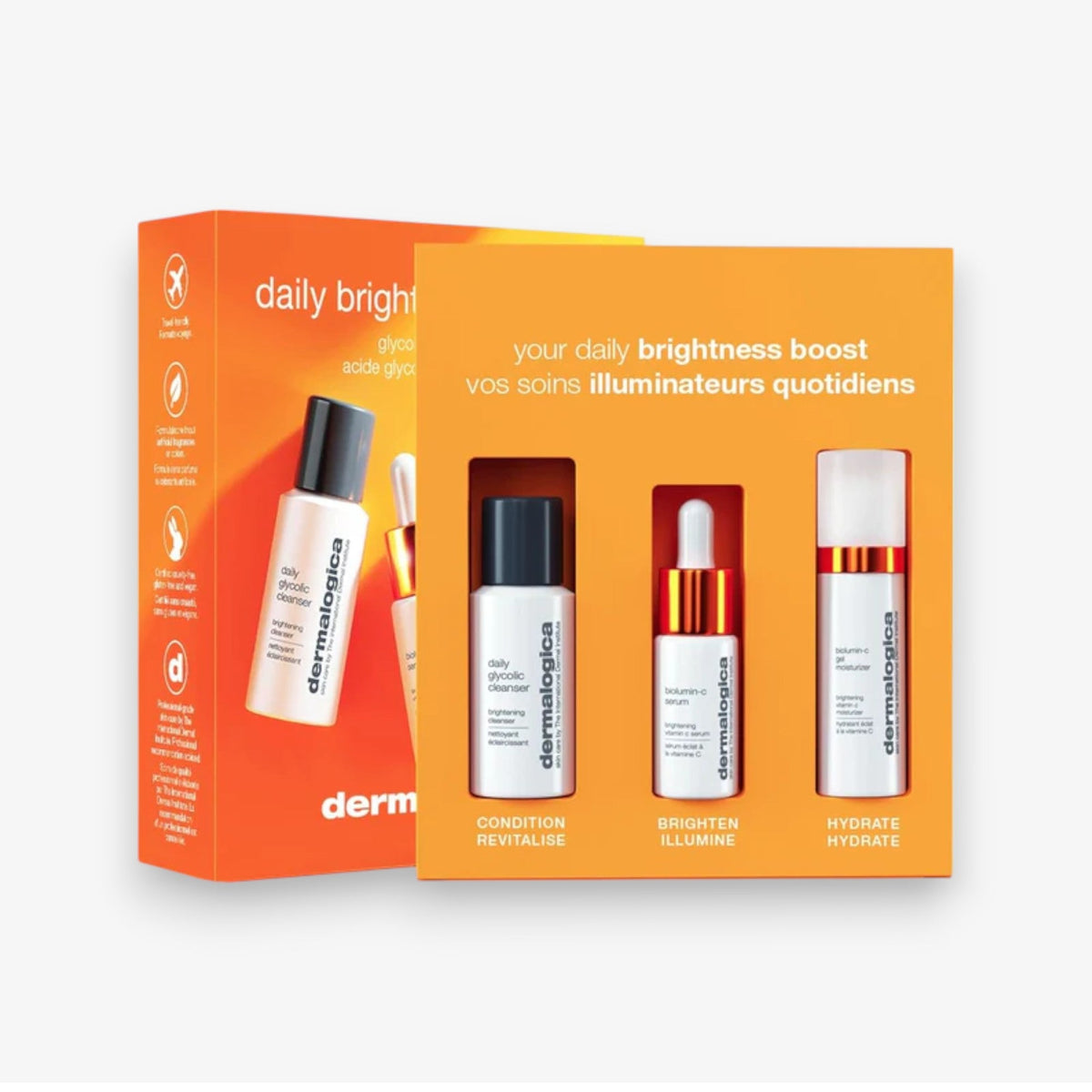 Daily Brightness Boosters Skincare Kit 3 Pcs Set