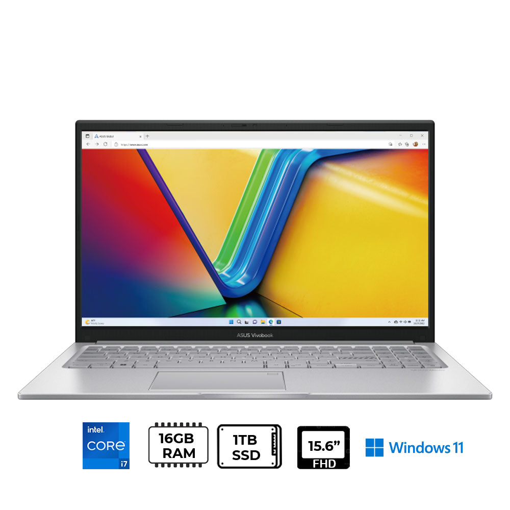 Asus F1504VA-IS79T, Intel® Core i7-1355U, 16GB RAM Memory, 1TB Ssd, 15.6." Touchscreen Full HD (1920 x 1080), Win 11