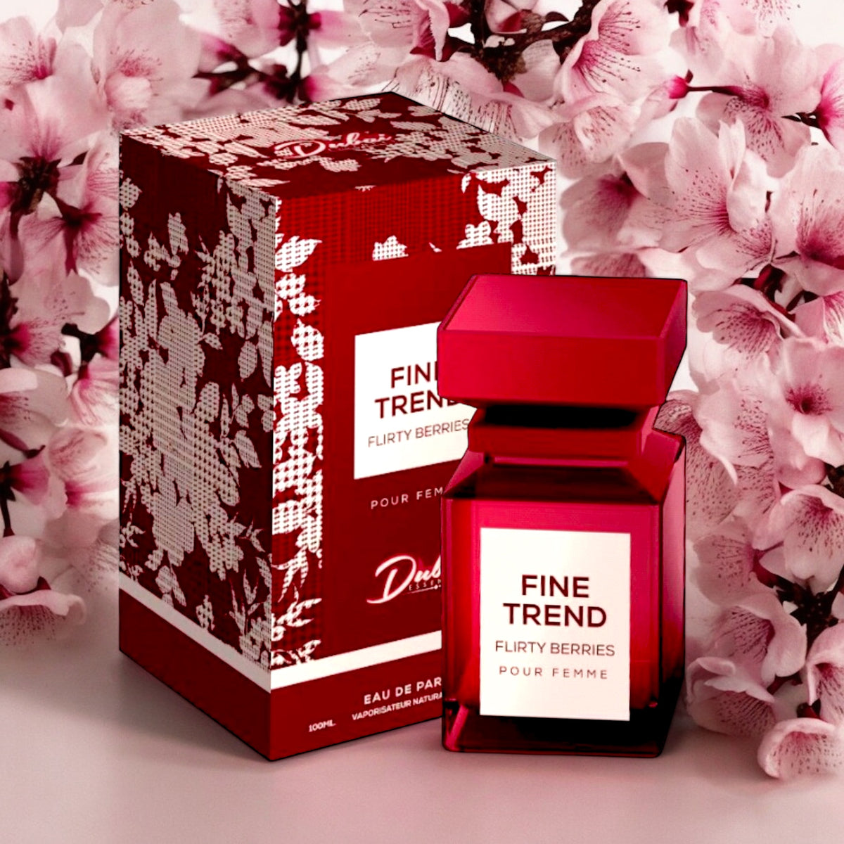 Fine Trend Flirty Berries Pour Femme By Dubai Essences 3.4 OZ