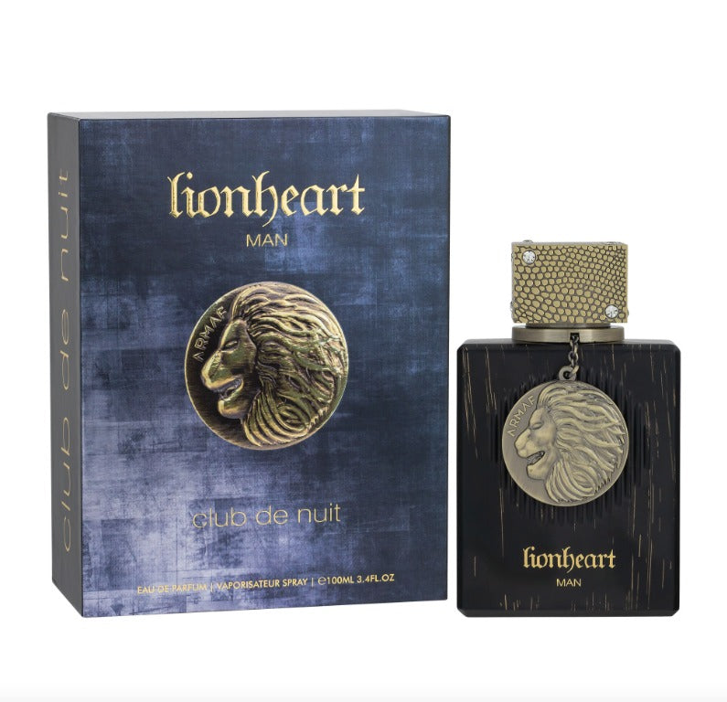 Club de Nuit LIONHEART by Armaf Eau de Parfum for Men  3.4oz