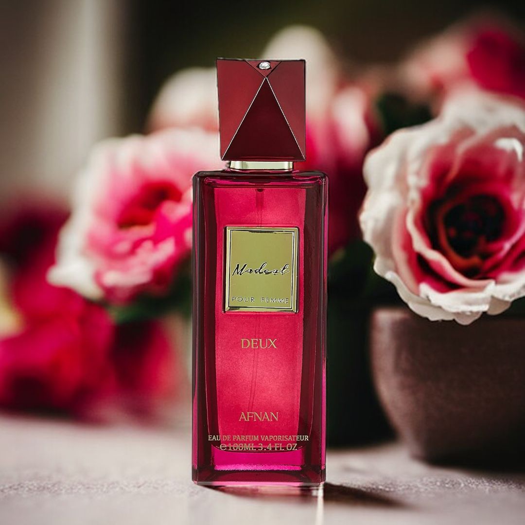 Modest Deux Pour Femme by Afnan Eau de Parfum 3.4 Oz. Women