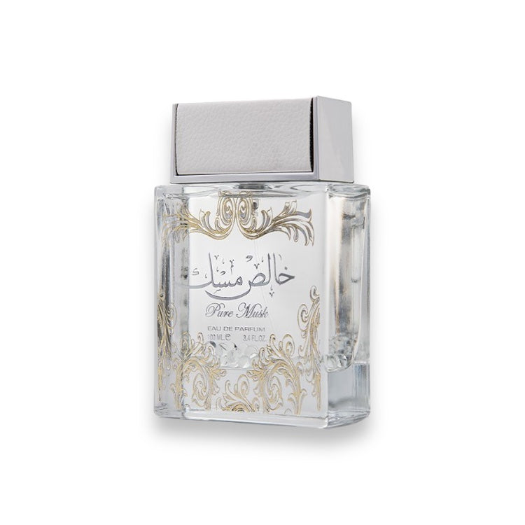 Pure Musk Eau de Parfum 3.4 oz + Body Spray By Lattafa Unisex