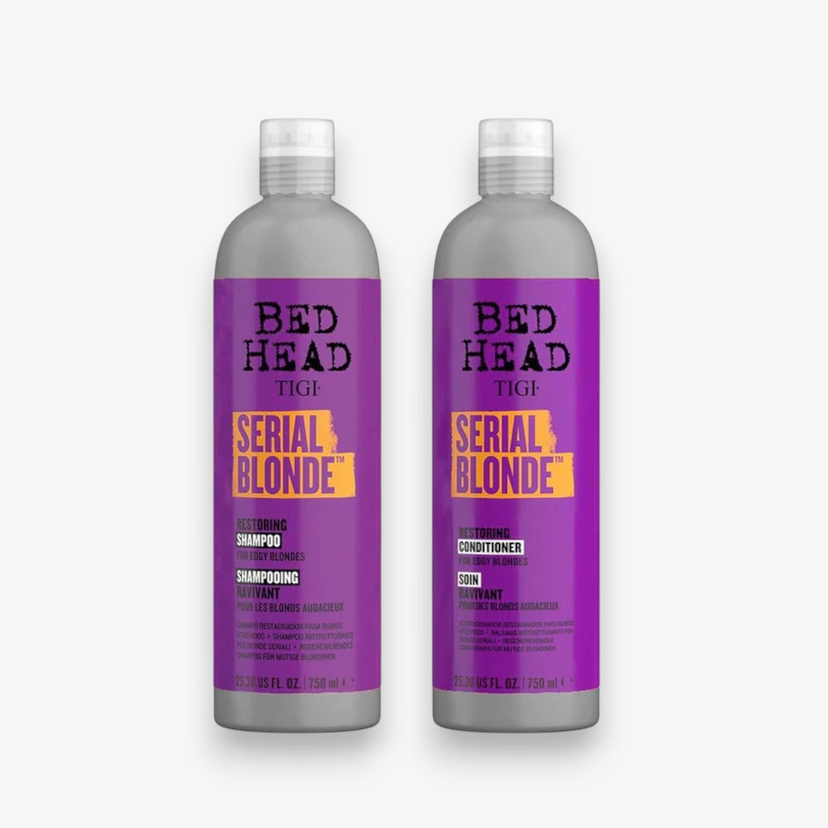 Serial Blonde Shampoo and Conditioner Pack - 25.36 oz/750ml