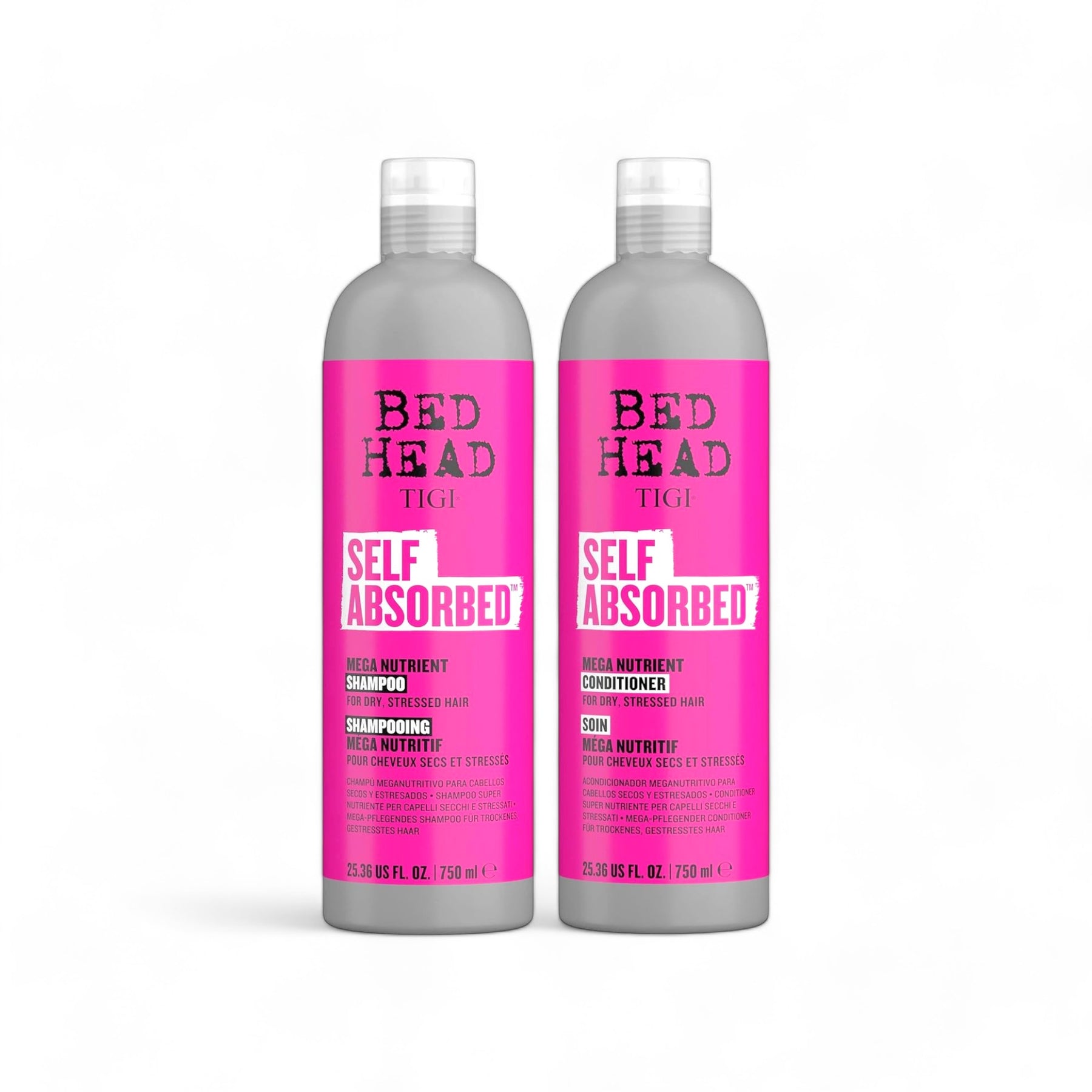 Bed Head Tigi Self-Absorbed Shampoo and Conditioner Pack 750ml