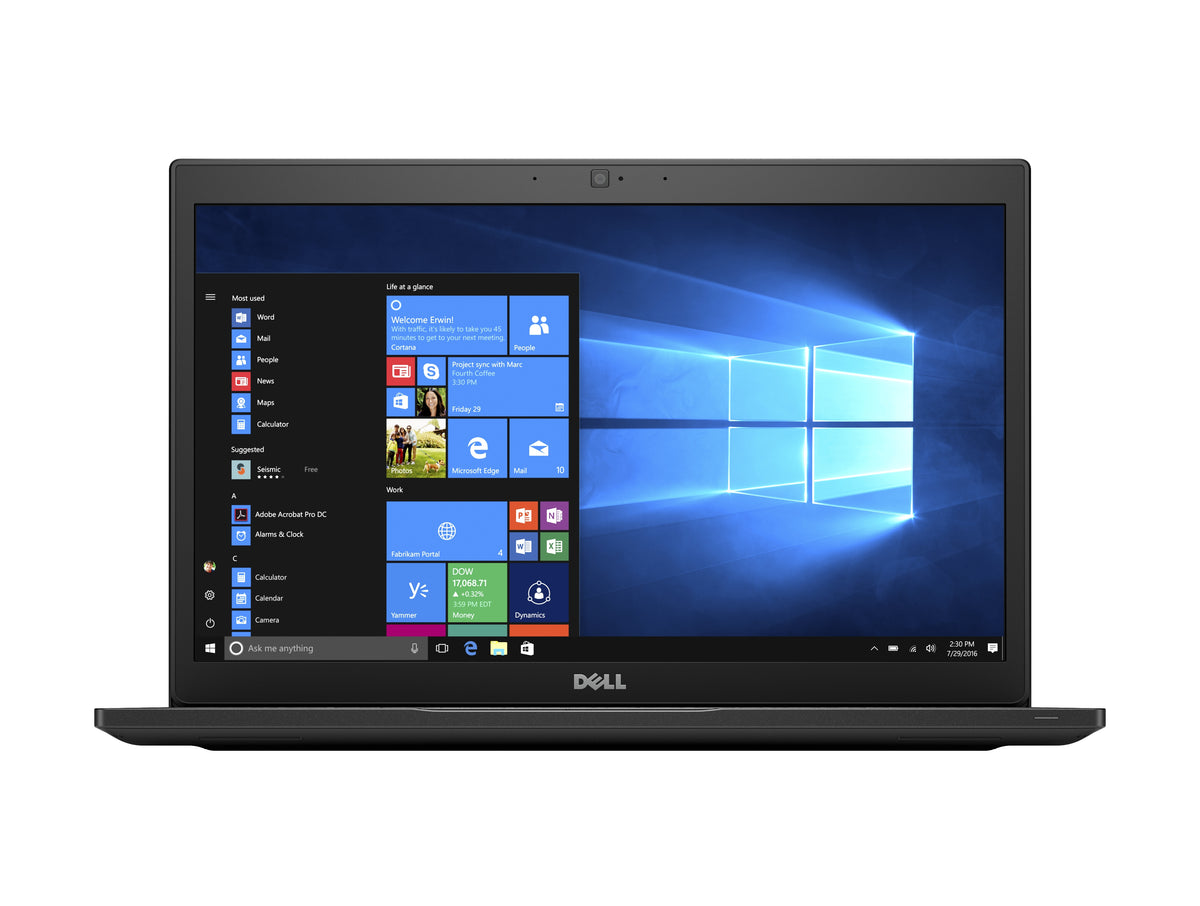 DELL LATITUDE 7490, Intel Core i5 8th Gen, 16GB RAM, 256GB SSD,  14.1" HD Screen, Win 10 - OPEN BOX Ref