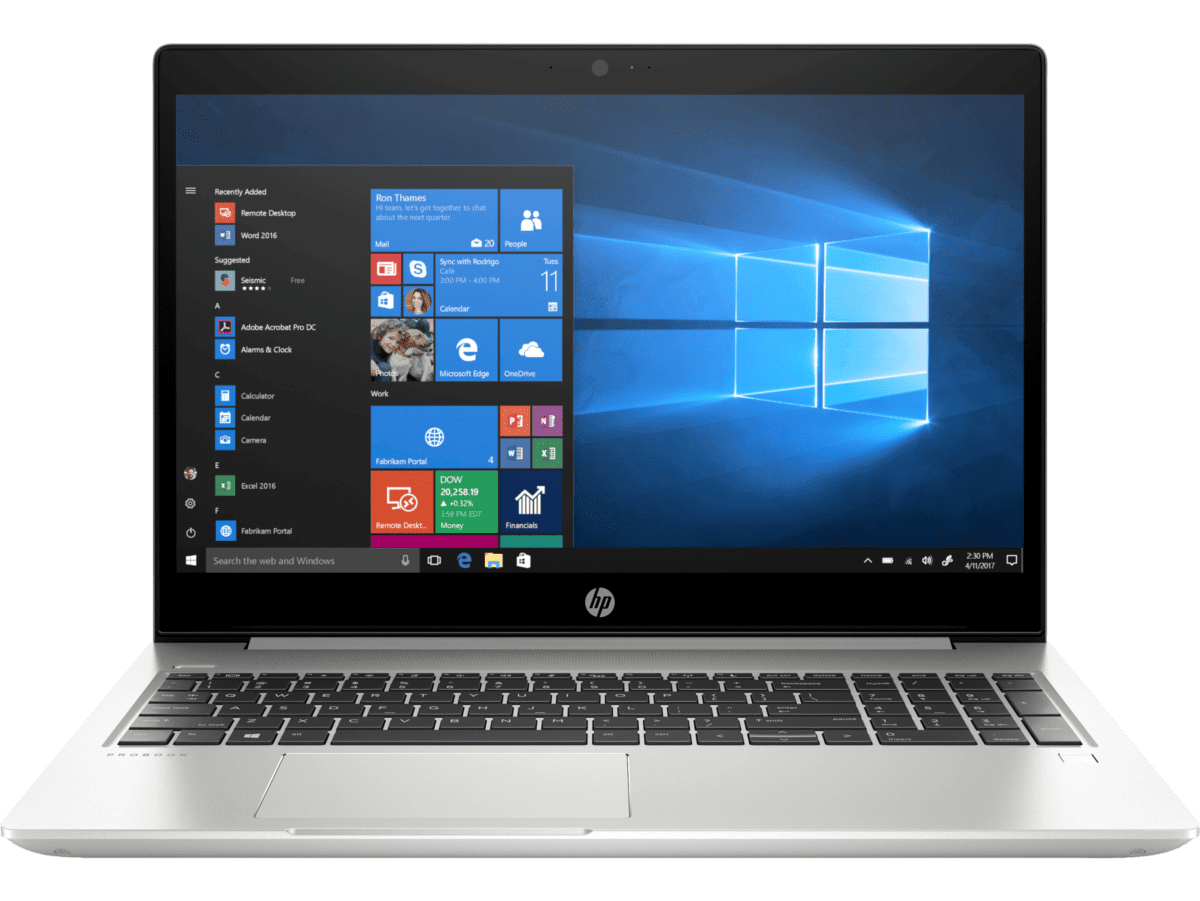 HP ProBook 450 G6, Intel Core i5 8th Gen, 16GB RAM, 256GB SSD, H.D. DisplayPort, USB 3.0, Webcam, 15.6" HD 620, Windows 10 Refurbished