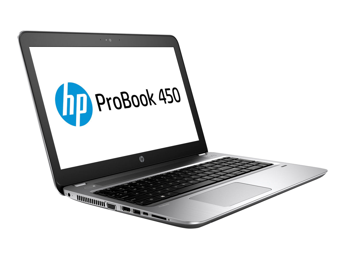 HP ProBook 450 G4, Intel Core i5 7th Gen, 16GB RAM, 256GB SSD, H.D. DisplayPort, USB 3.0, Webcam, 15.6" HD 620, Windows 10 Refurbished