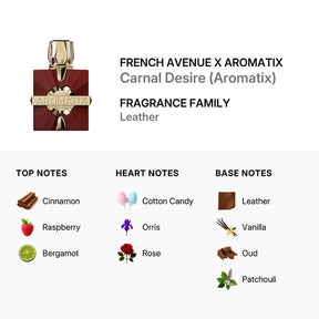 French Avenue Carnal Desire Aromatix Eau de Parfum - 3.3 FL OZ / 100 ML