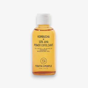 Kombucha + 10% AHA Liquid Exfoliant with Lactic Acid and Glycolic Acid 4 oz / 118 mL