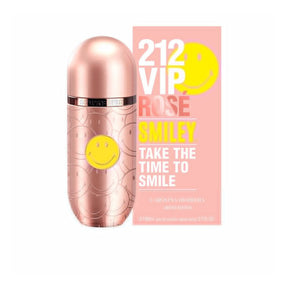 Carolina Herrera 212 VIP Rose Smiley Take The Time To Smile Eau de Parfum for Women 80ml