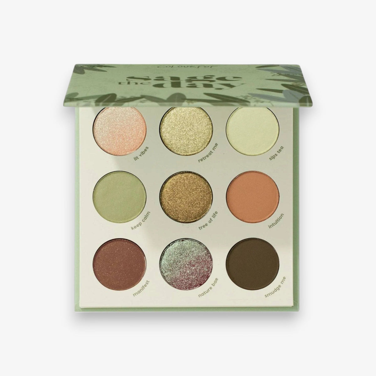 colourpop succulent palette Sage The Day Eye Shadow Palette