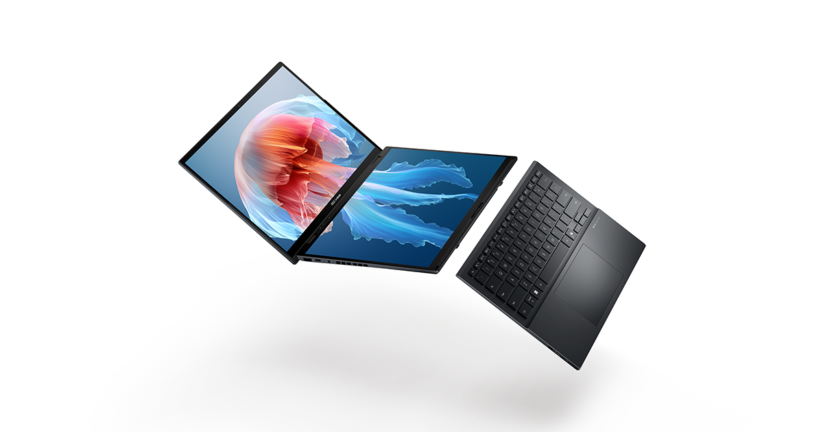 Asus Zenbook DUO UX8406CA-IS99T Laptop – Intel Core Ultra 9 285H, 32GB RAM, 2TB SSD, 14” Dual Touchscreen, Win 11