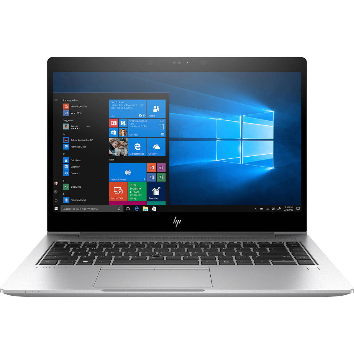 HP Elitebook Laptop 15.6" AMD Ryzen 5-3500 16GB 256GB SSD Ref A+ WF037HPSL