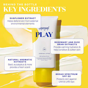 PLAY Everyday Lotion SPF 50 with Sunflower Extract