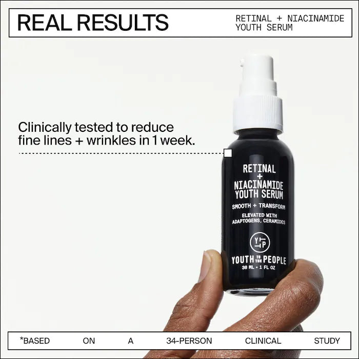 Retinal + Niacinamide Youth Serum 1 oz/ 30 mL