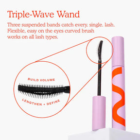 MakeWaves Lengthening + Volumizing Mascara 0.29 oz / 8 mL