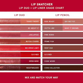 Lip Snatcher Waterproof Precision Lip Liner Outta Line - soft matte mauve 04 oz / 1.1 g