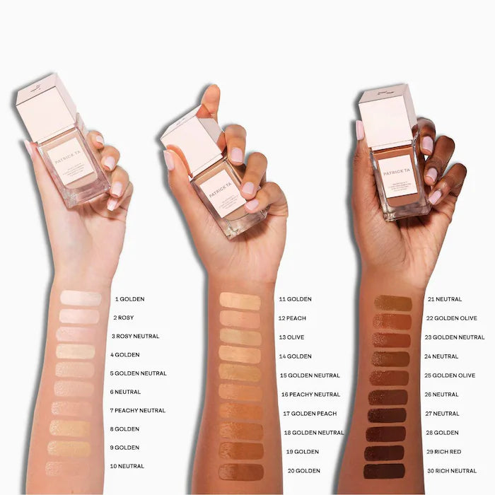 Major Skin Hydra-Luxe Luminous Skin Perfecting Foundation for Natural Glow