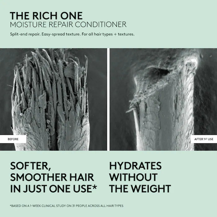 The Rich One Moisture Repair Conditioner for Fine to Medium Hair 10 Oz/ 300 mL