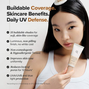 Beauty of Joseon Dayscreen Lightweight Tinted SPF 30 Mineral Sunscreen with Ceramides 40mL