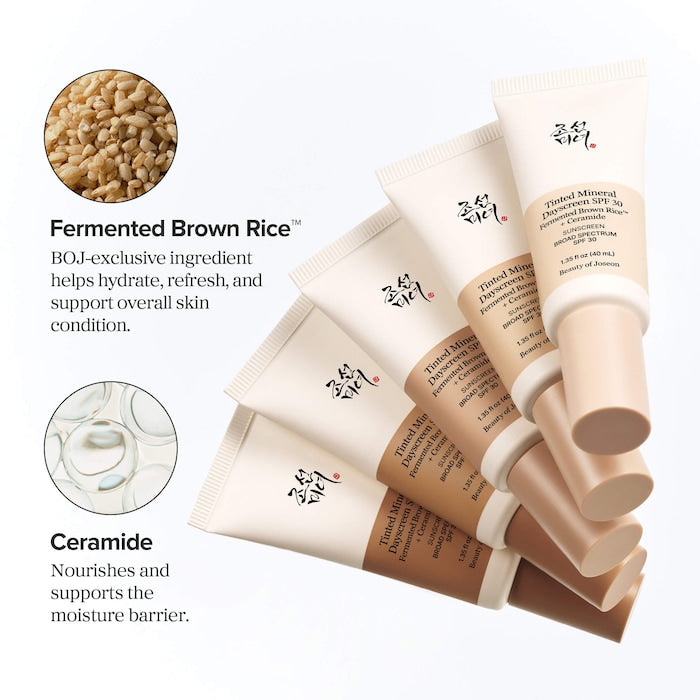 Beauty of Joseon Dayscreen Lightweight Tinted SPF 30 Mineral Sunscreen with Ceramides 40mL