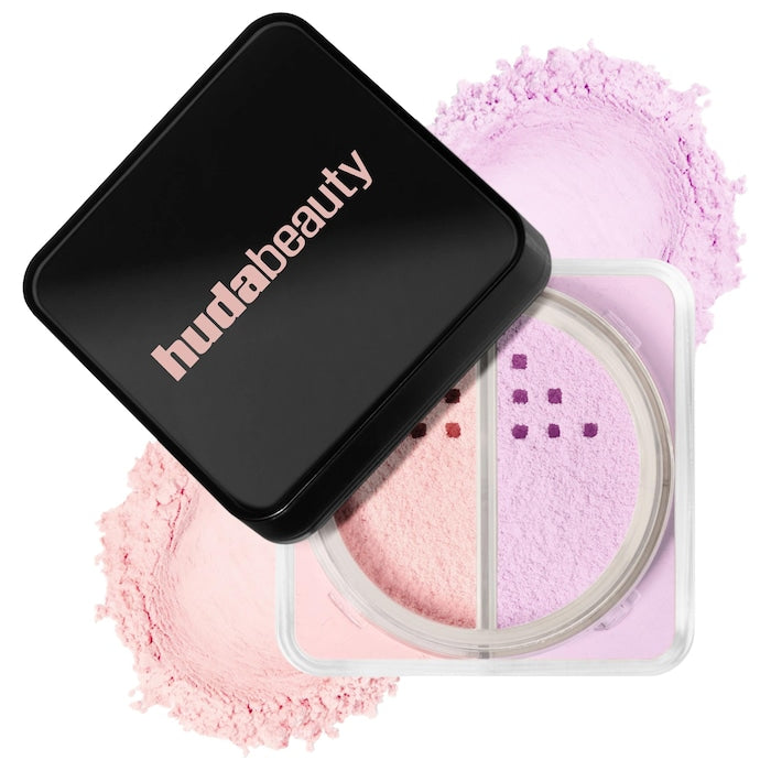 Huda Beauty Easy Bake Loose Powder Brightening + Correcting Duo 13g