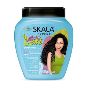 Skala Expert Mais Cachos Hair Mask Hydration Strength Vegan Cruelty-Free Curls 1Kg/2.2Lb