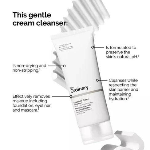 Glycolipid Cream Cleanser 150ml The Ordinary