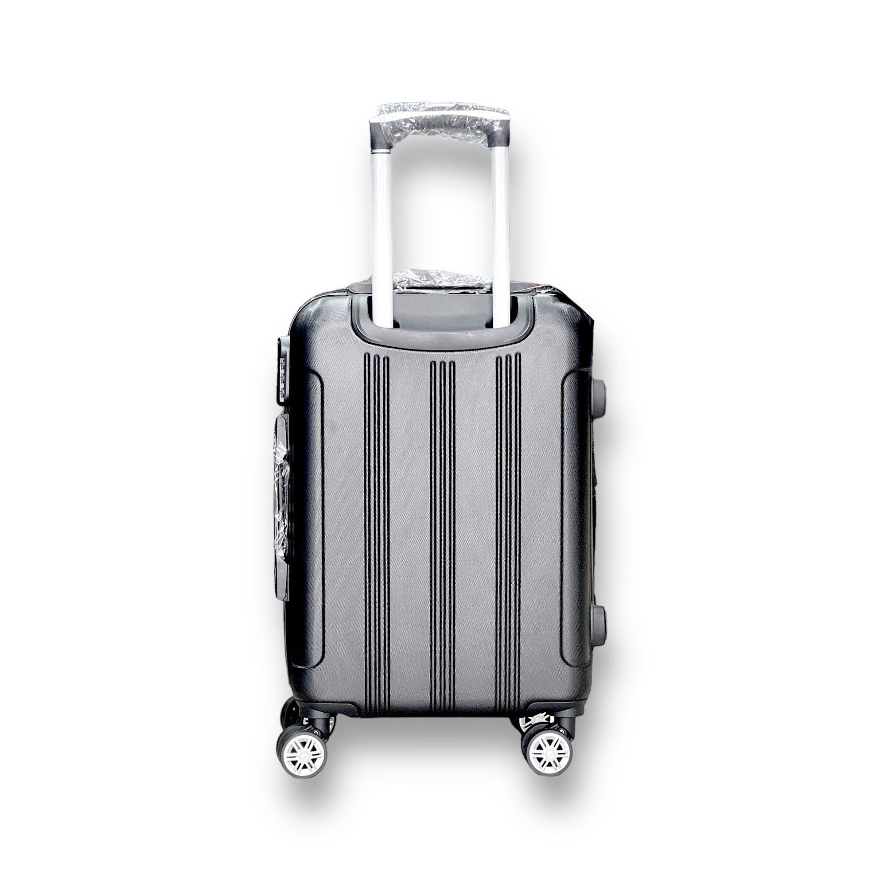 Fast Road Hardside Expandable Roller Luggage Sky Black, Carry-on 20 inch
