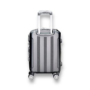 Fast Road Hardside Expandable Roller Luggage Sky Black, Carry-on 20 inch