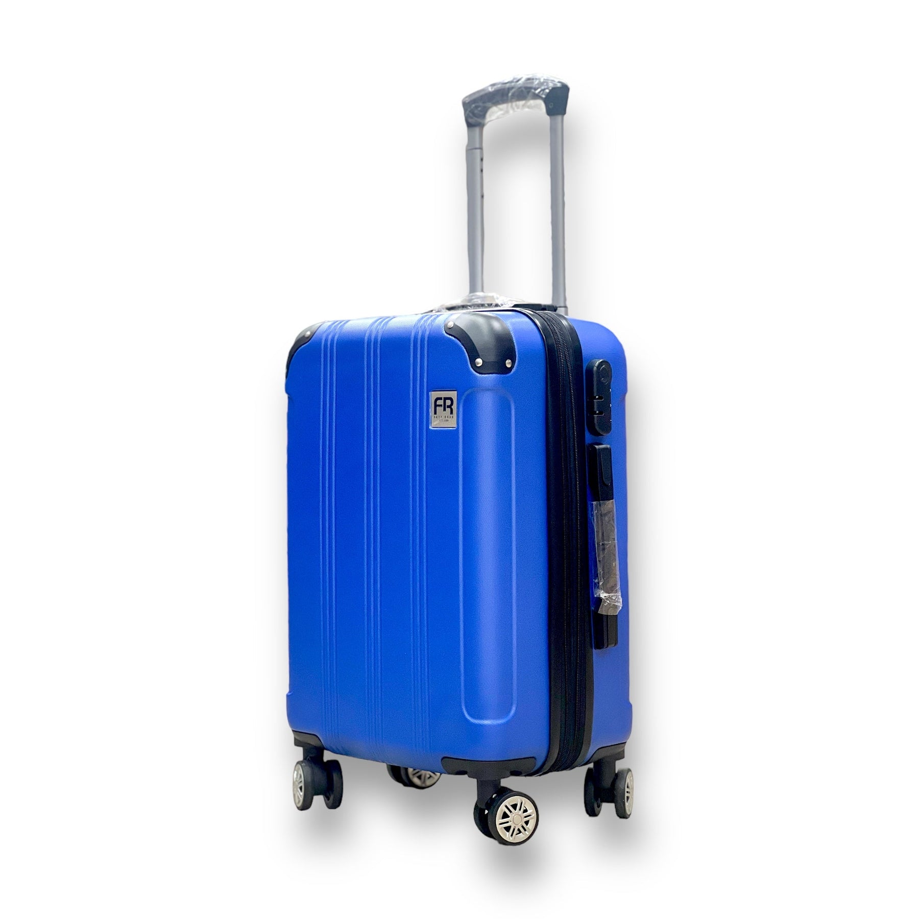 Fast Road Hardside Expandable Roller Luggage Blue, Carry-on 20 inch