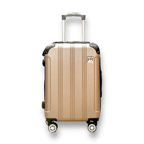Fast Road Hardside Expandable Roller Luggage Champagne, Carry-on 20 inch