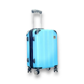 Fast Road Hardside Expandable Roller Luggage Blue, Carry-on 20 inch